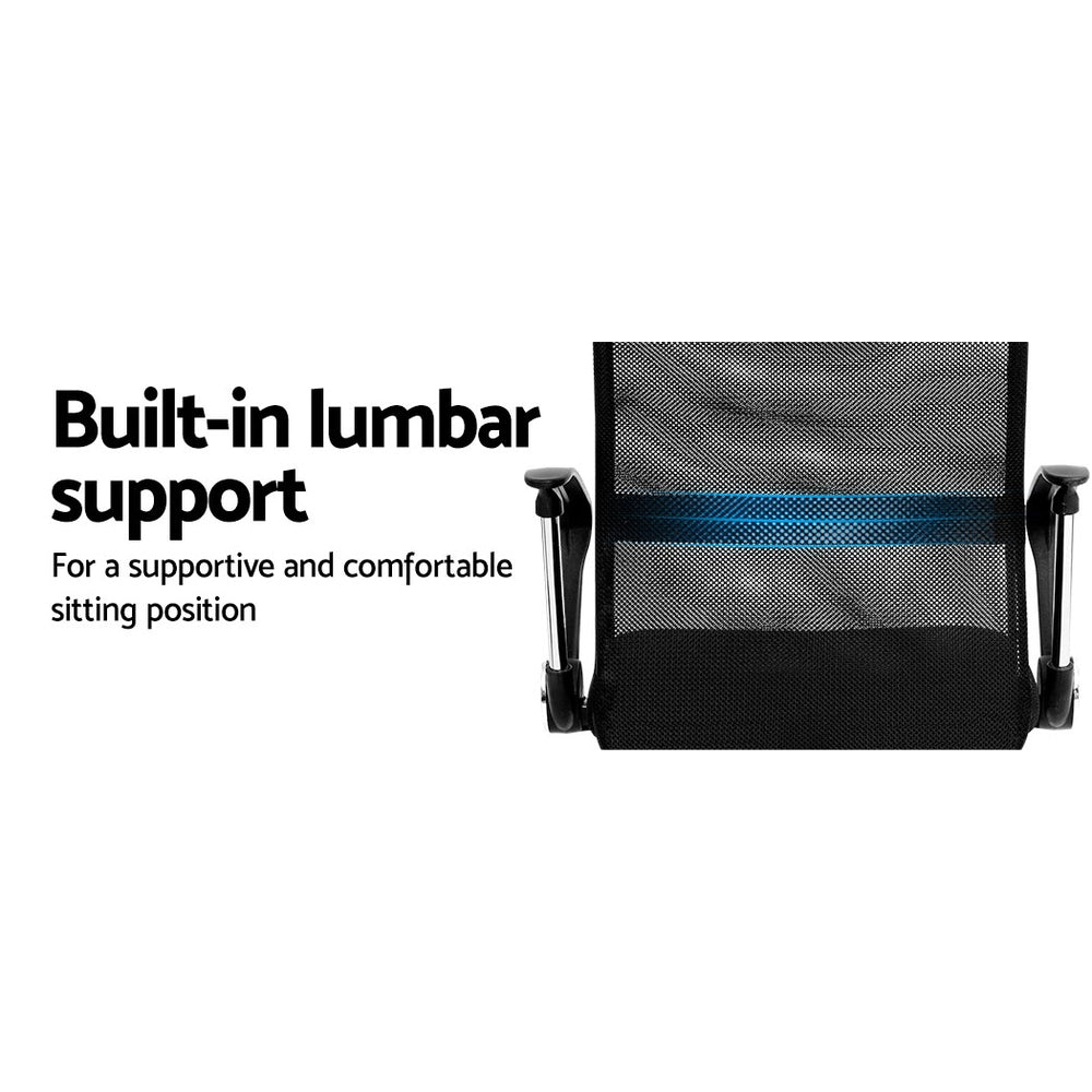 NNEDSZ Office Chair Gaming Chair Computer Mesh Chairs Executive Mid Back Black